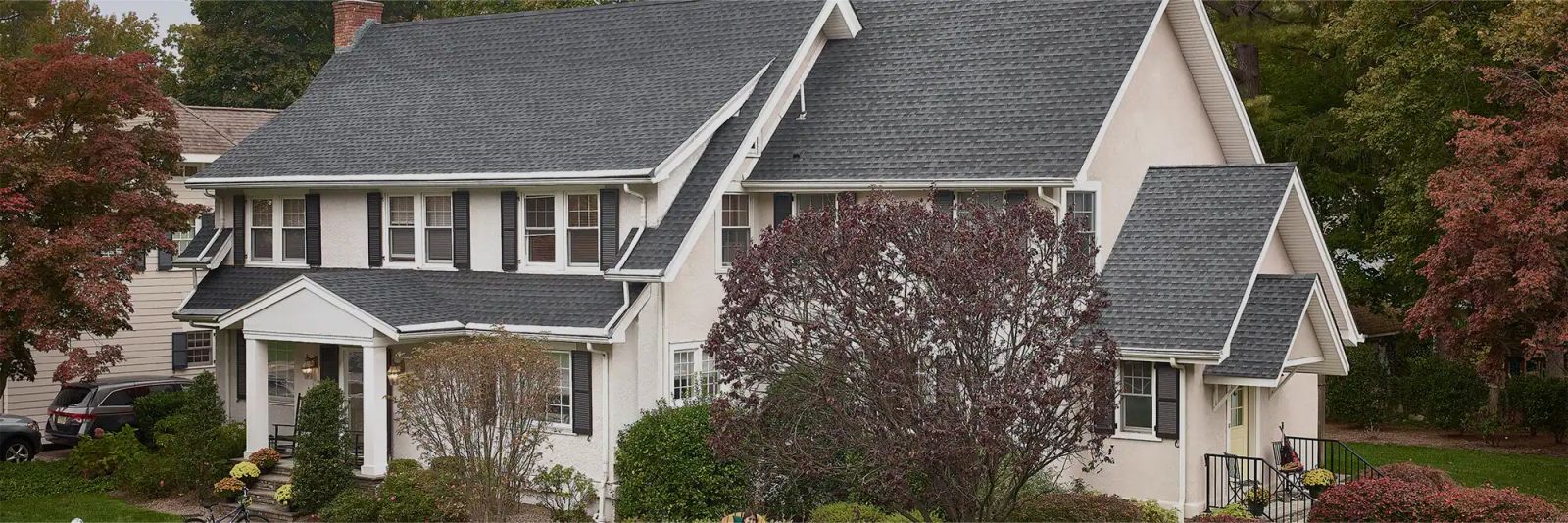 Footer Roof Background