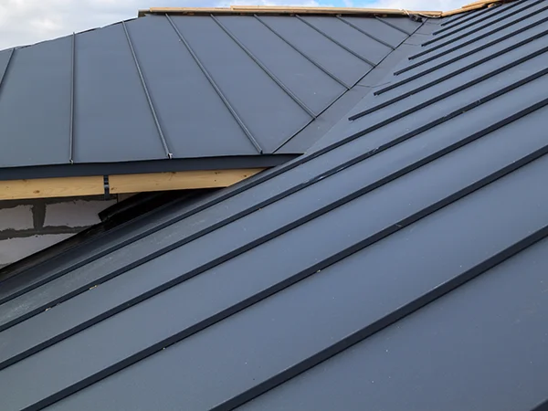 Standing seam metal roof