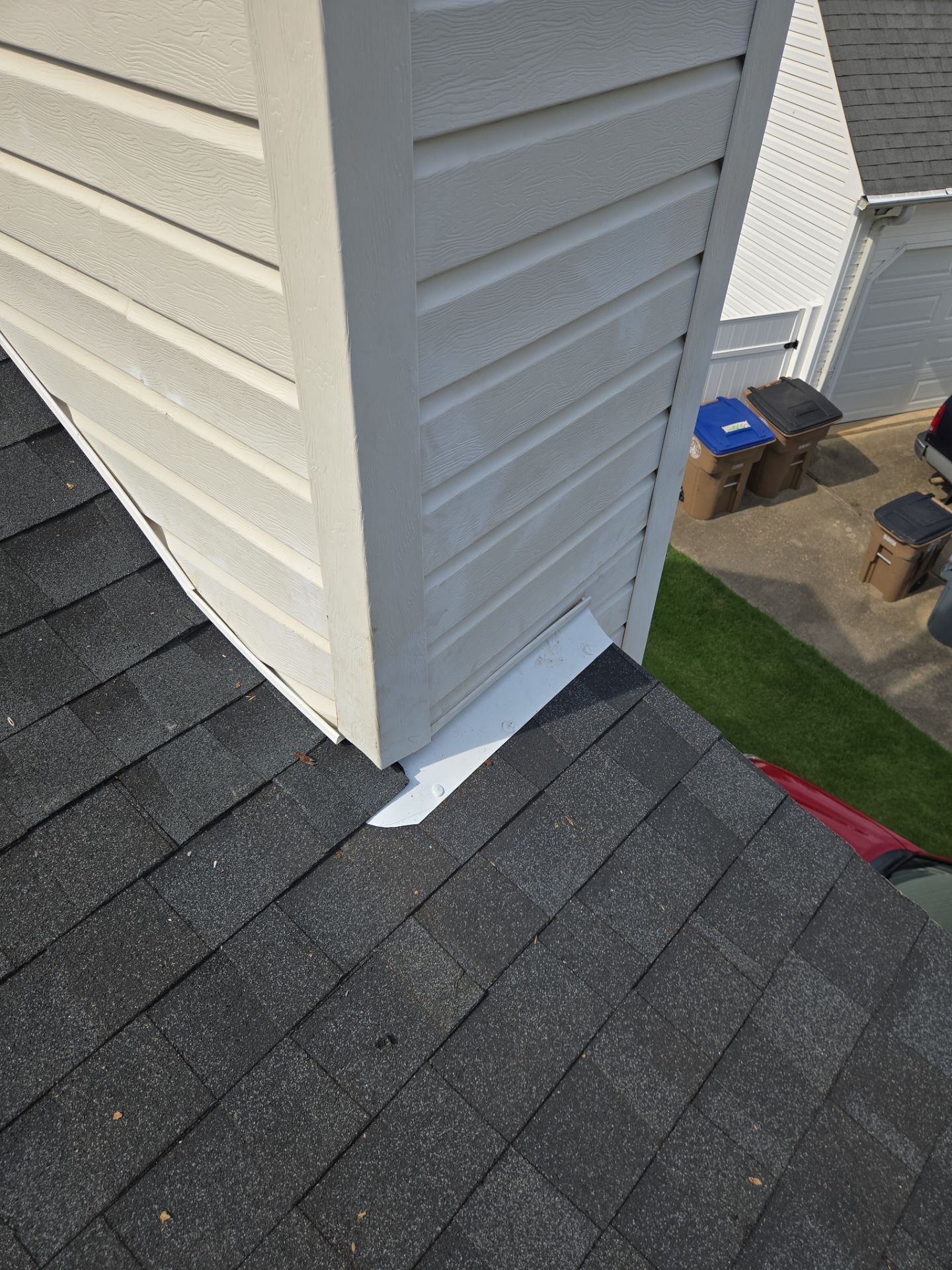 Finished chimney flashing replacement Raleigh NC