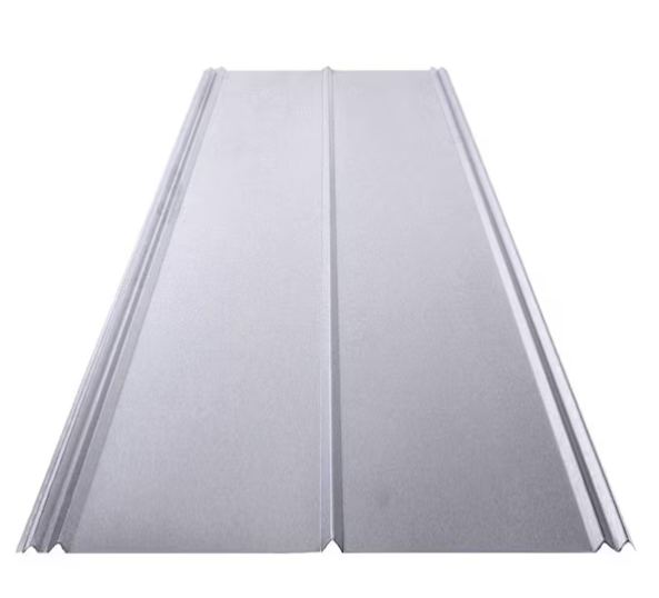 5V-crimp galvanized steel metal roof panel